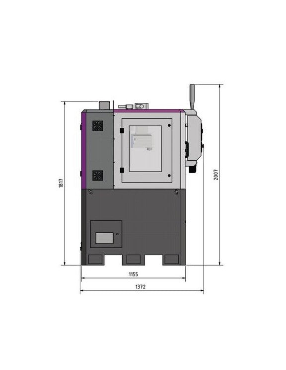 Centro mecanizado CNC F3 PRO ADVANCE