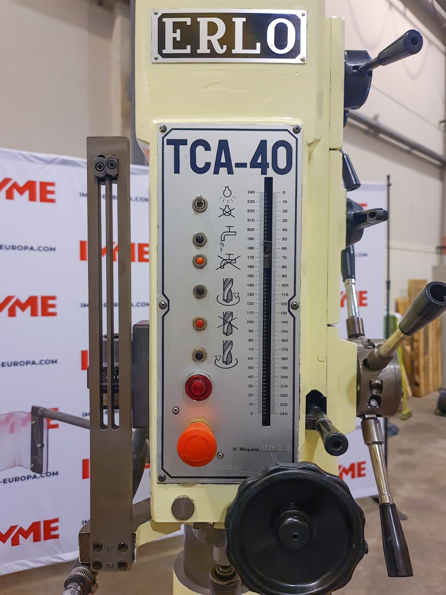 Taladro de columna ERLO TCA-40