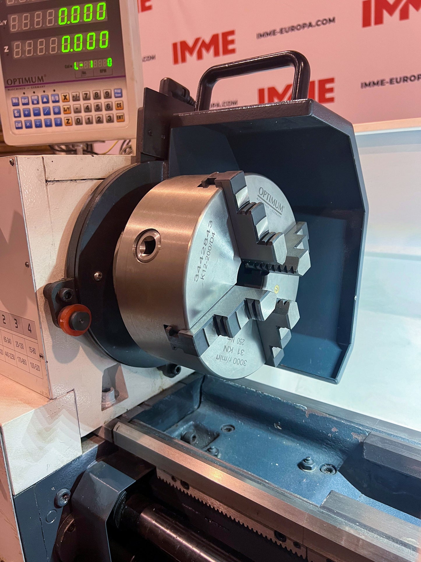 Torno de bancada OPTIMUM TH-3309-V Full Equip