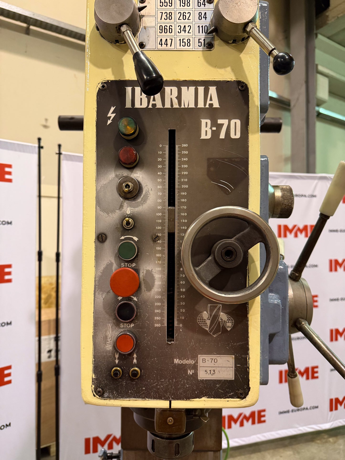 Taladro de columna IBARMIA B-70
