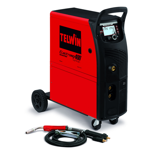 Soldadora Inverter MULTIFUNCIÓN Electromig 400 Synergic 230V/400V