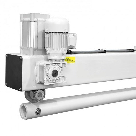 Máquina cerradora de tubos motorizada