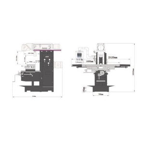 Fresadora universal para talleres MT 230 S