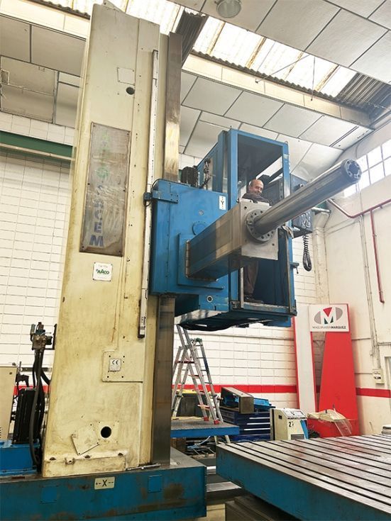 Mandrinadora columna móvil cnc Sacem Racem 601