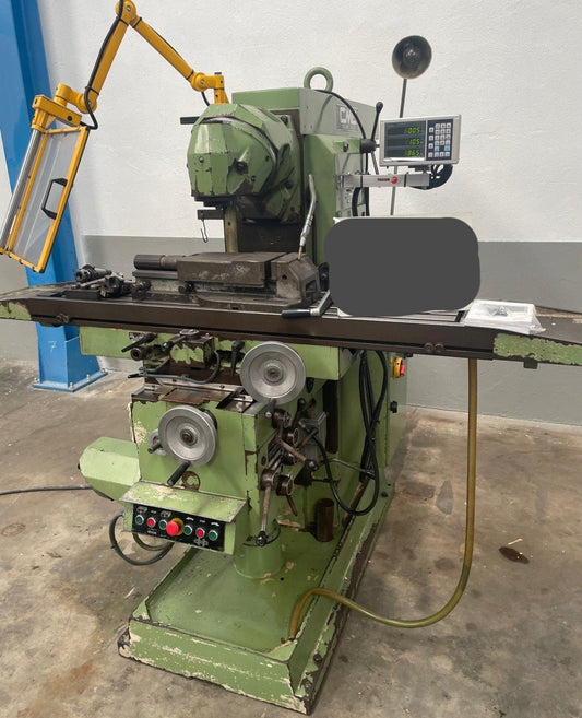Fresadora universal CME modelo FU-2 con visualizador de cotas